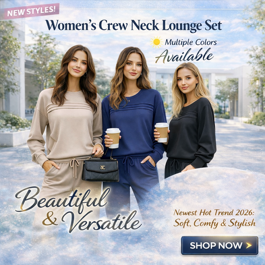 WIHOLL Two Piece Sets for Women Fall Travel Vacation Outfits Long Sleeve Lounge